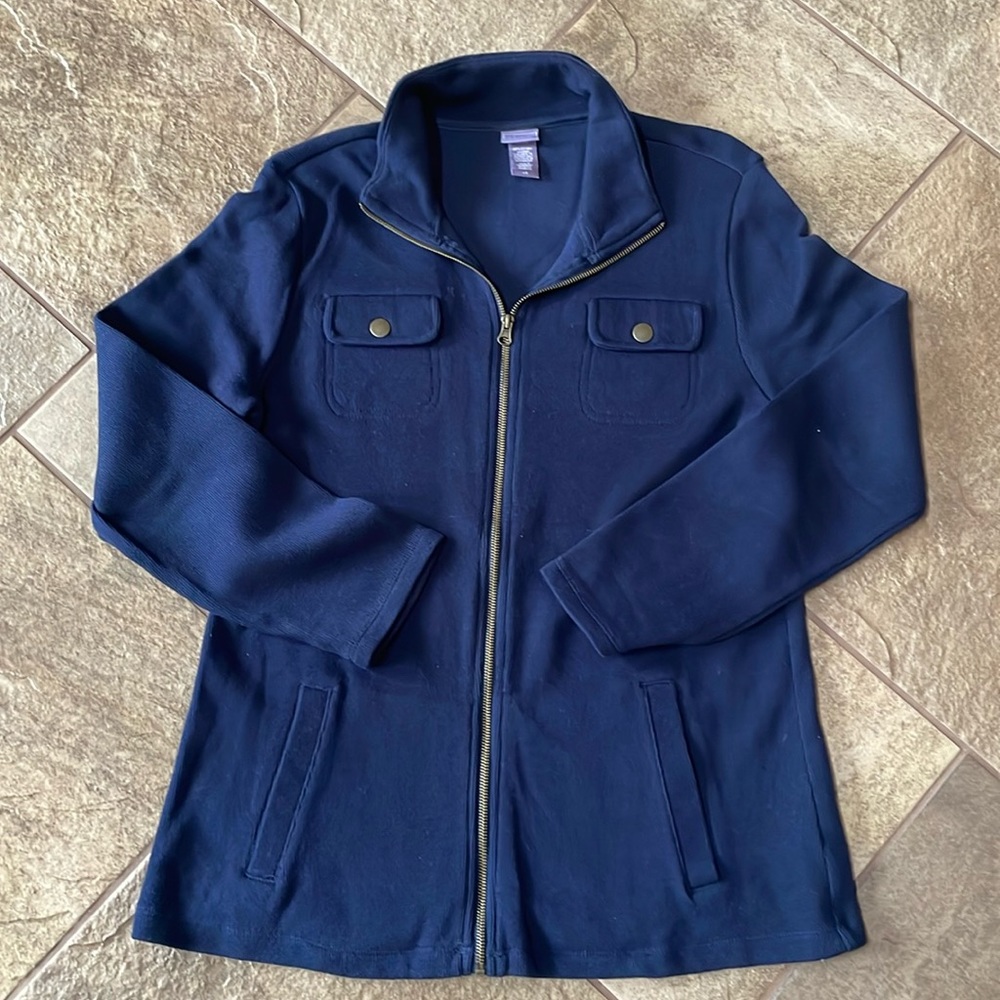 + nwot + LAURA SCOTT Sweater Jacket